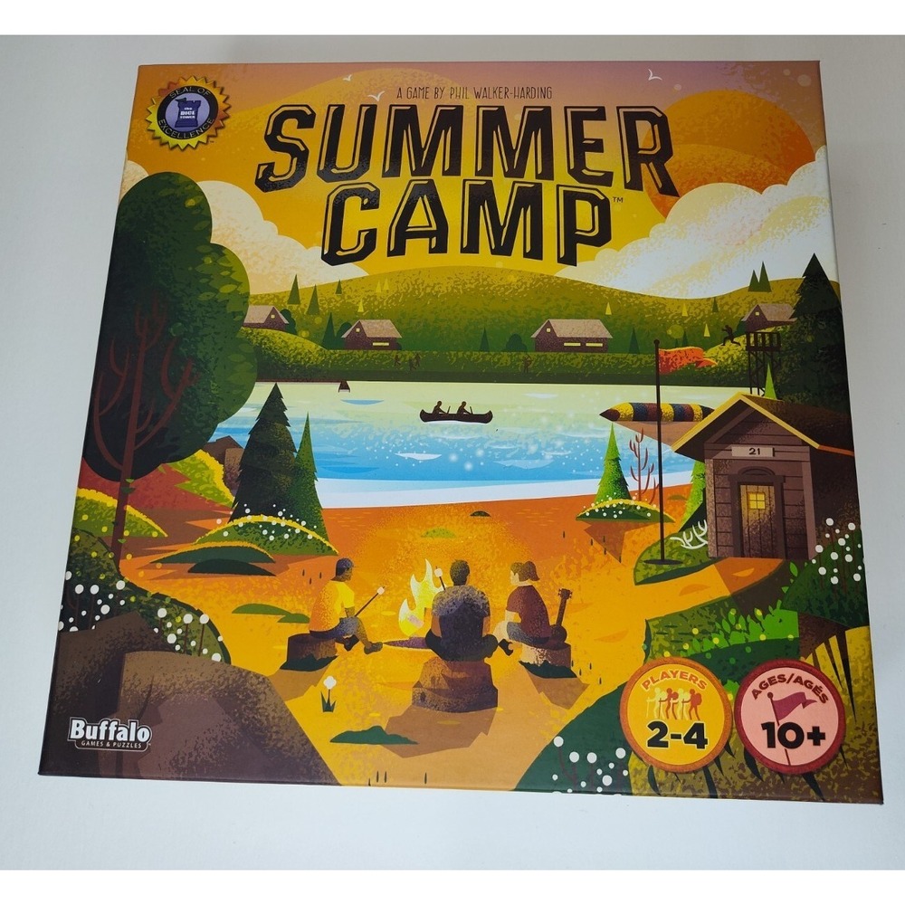 SUMMER CAMP BOARD GAME Phil Walker-Harding Buffalo Game Brand New 📸SEE📸‎